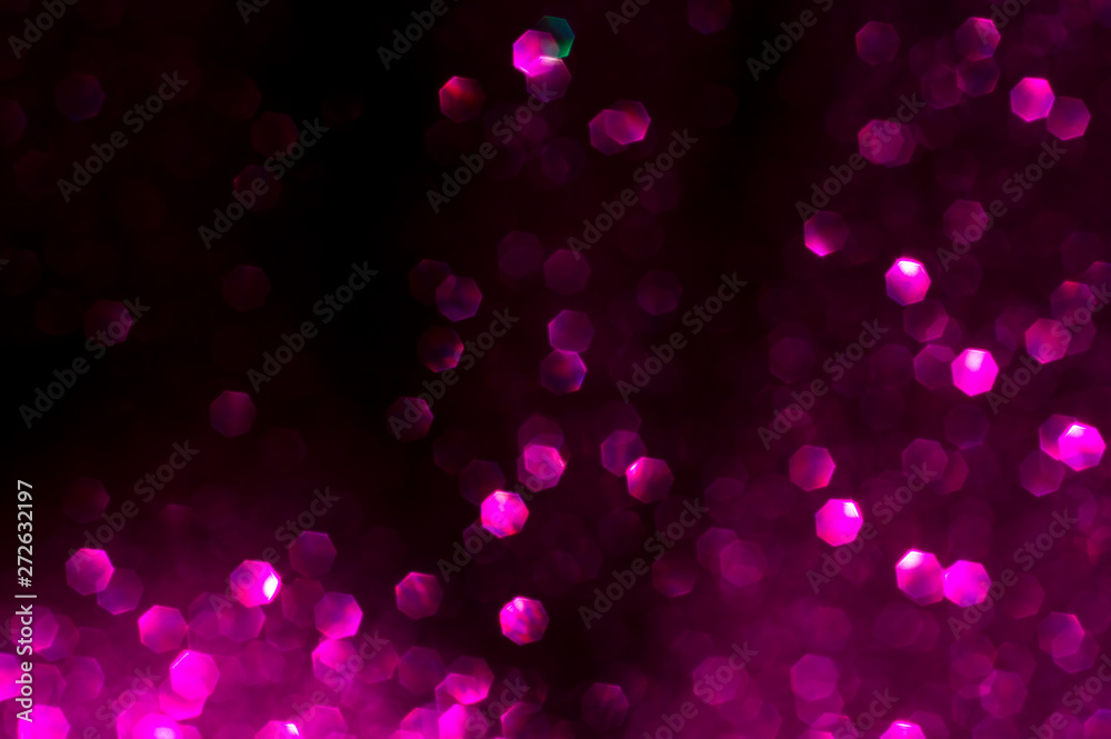 Abstract images and textures surface pattern design bright glitter geometry octagon bokeh of Light shining on the carborundum, to background concept.