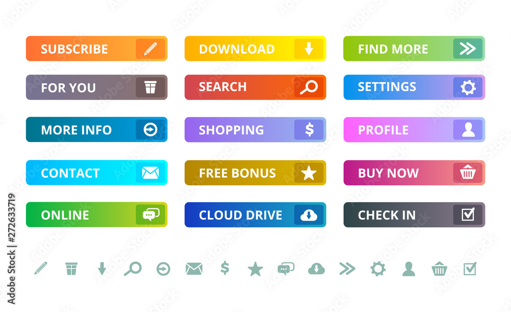 Button - Free web icons
