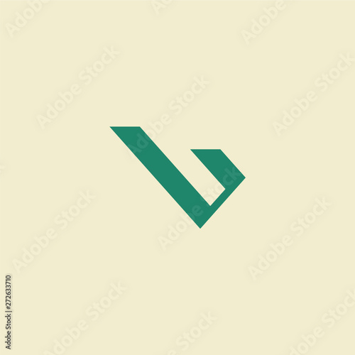 V Monogram Logo