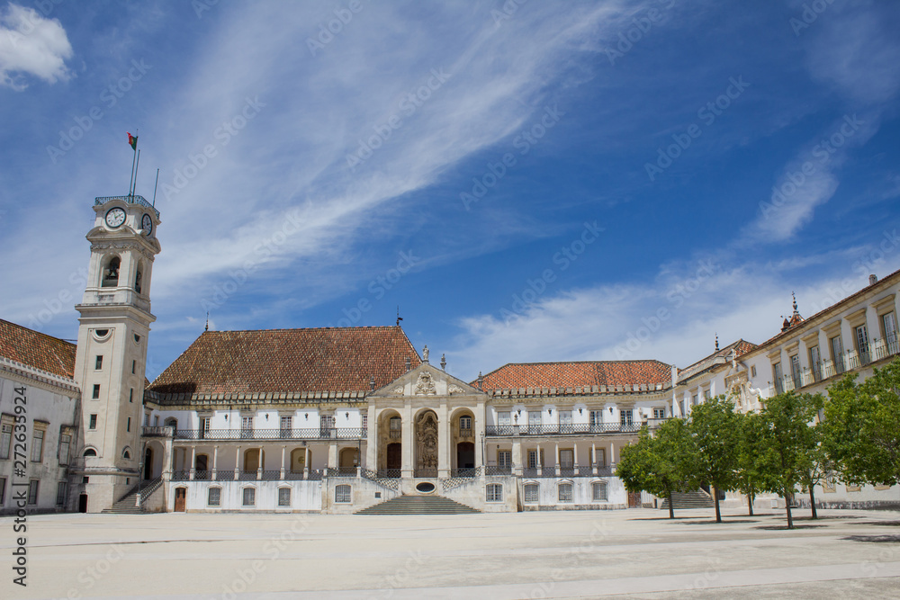 Famous University of Coimbra, Portugal.