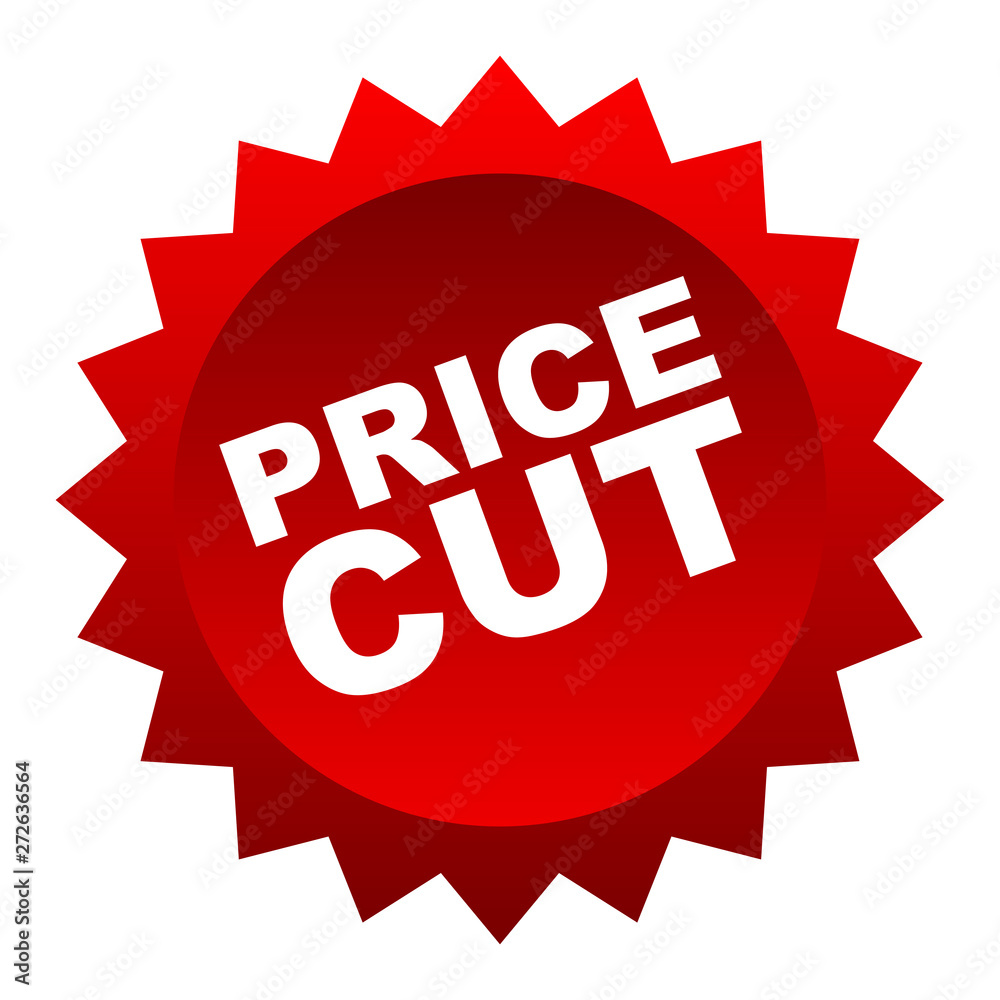 red vector banner price cut red vector banner price cut