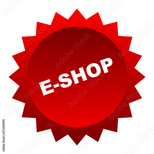 red vector banner eshop