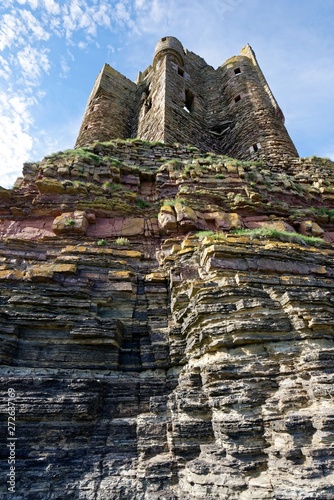 Schottland - Old Keiss - Burgruine photo