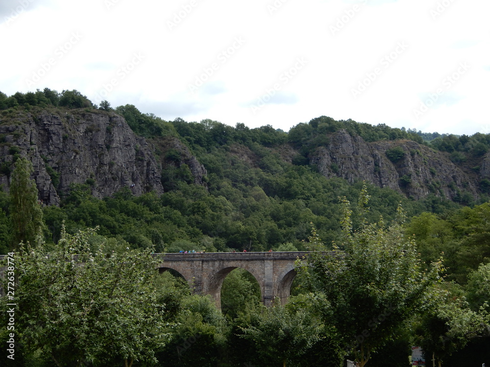 Viaduc de Clécy, Calvados, Suisse normande, France
