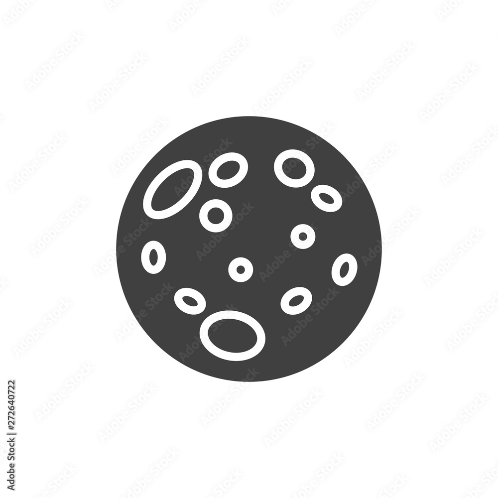 Full moon vector icon. filled flat sign for mobile concept and web design. Moon planet glyph icon. Symbol, logo illustration. Vector graphics Full moon vector icon. filled flat sign for mobile concept and web design. Moon planet glyph icon. Symbol, logo illustration. Vector graphics