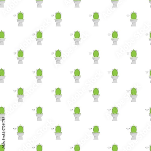 Ceramic toilet pattern seamless vector repeat for any web design