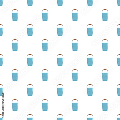 Bucket pattern seamless vector repeat for any web design