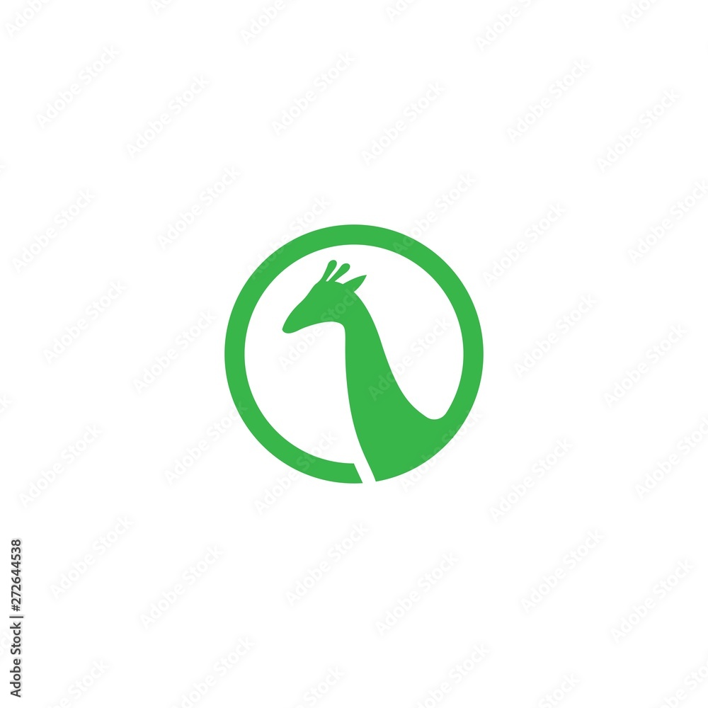 Giraffe logo template vector icon illustration Giraffe logo template vector icon illustration