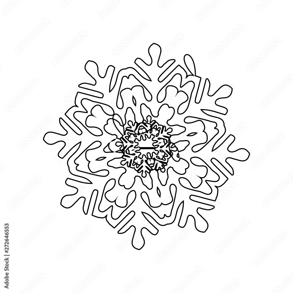 snowflake icon. Element of winter for mobile concept and web apps icon. Outline, thin line icon for website design and development, app development snowflake icon. Element of winter for mobile concept and web apps icon. Outline, thin line icon for website design and development, app development