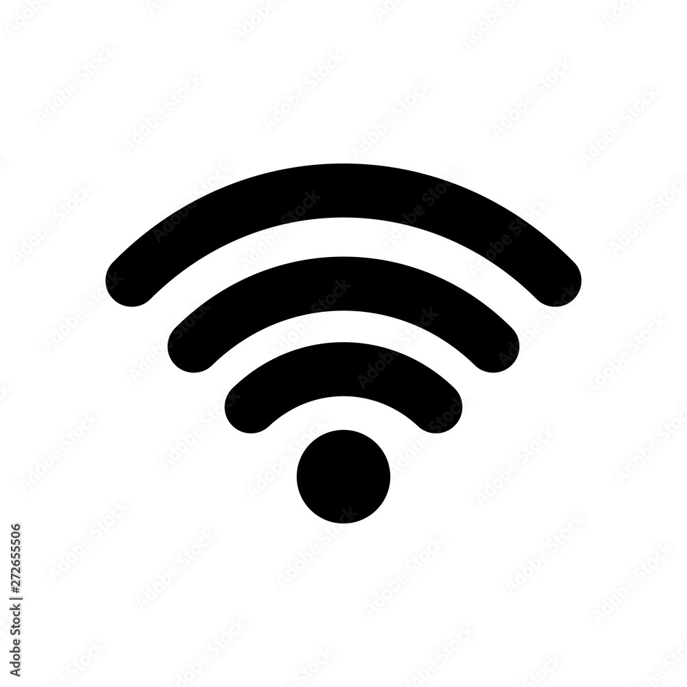 Wi-Fi signal sign modem internet icon Wi-Fi signal sign modem internet icon
