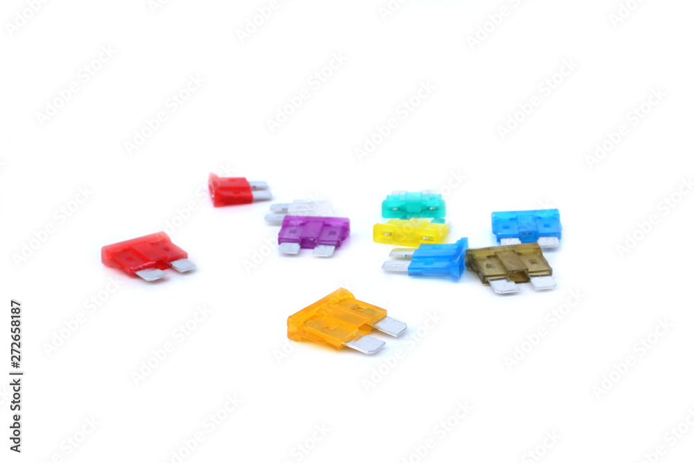 Obraz premium fuse on isolated white background