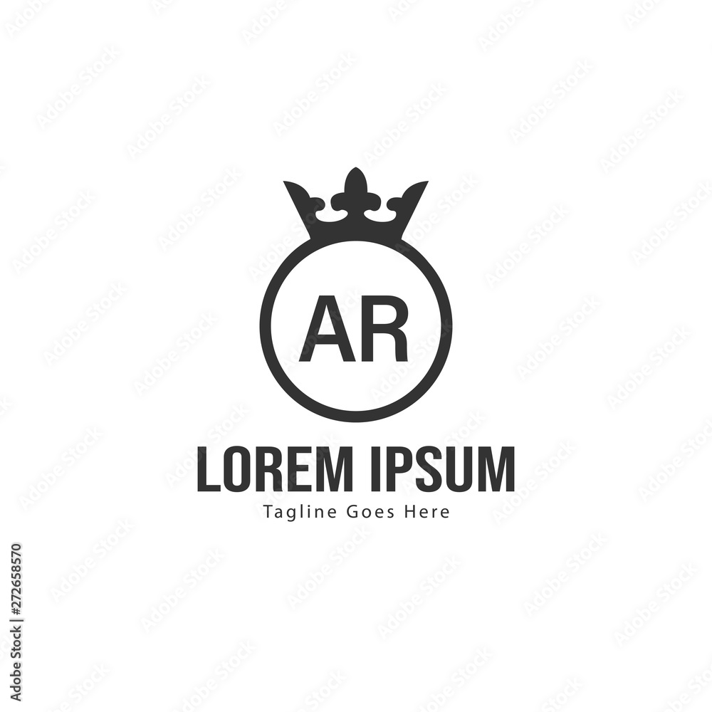 AR Letter Logo Design. Creative Modern AR Letters Icon Illustration AR Letter Logo Design. Creative Modern AR Letters Icon Illustration