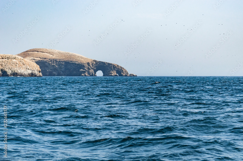 Fototapeta premium Water and island