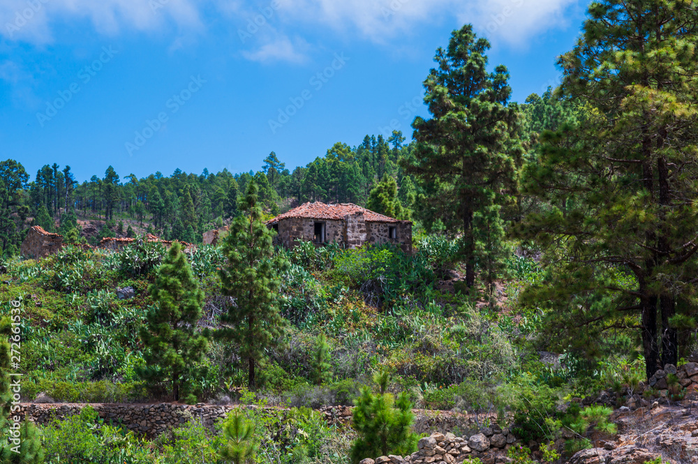 Altes landwirtschaftliches Gebäude auf Teneriffa Altes landwirtschaftliches Gebäude auf Teneriffa