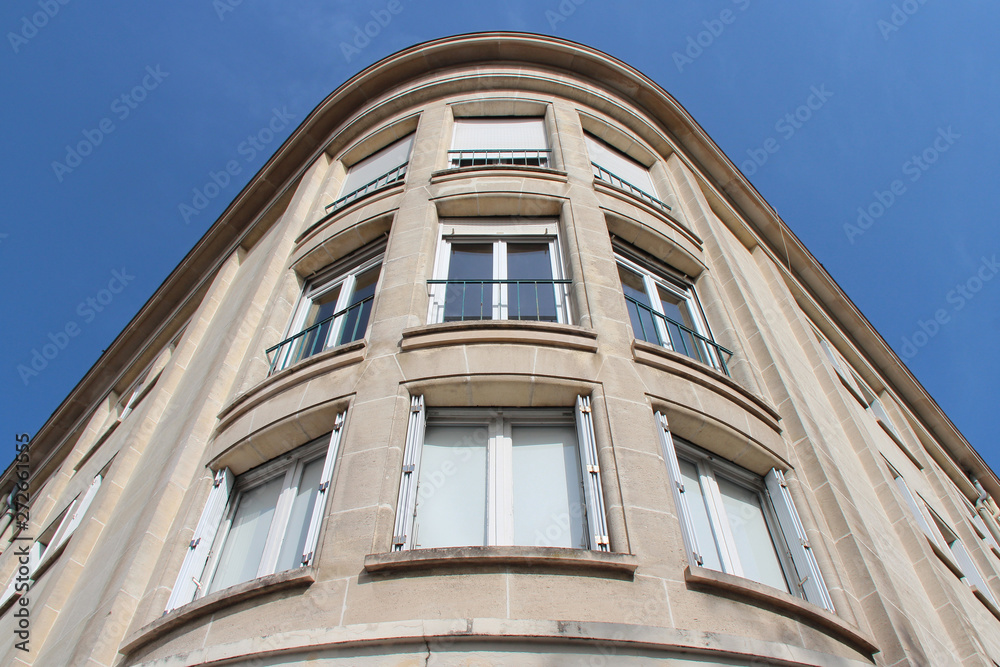building in saint-nazaire (france)