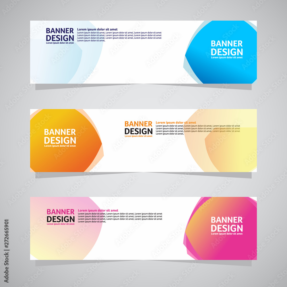 Modern cover design. Colorful gradients, modern abstract banner Vector Modern cover design. Colorful gradients, modern abstract banner Vector