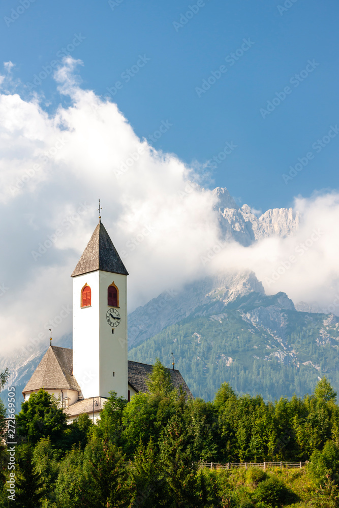 chapel, Dolomites, Styria, Austria