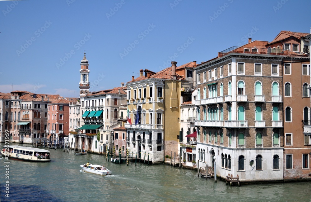 Venise et son canal, Italie