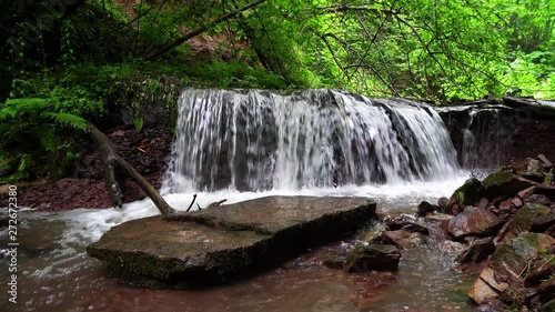Ukraine waterfalls in the Chernivtsi region