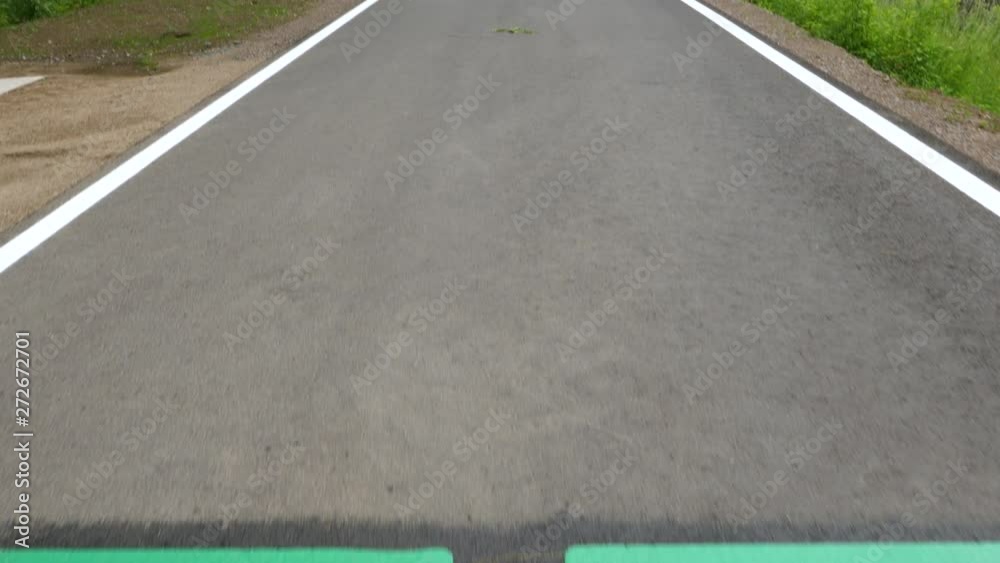 Bicycle highway, cycle route Darmstadt - Frankfurt, Germany Bicycle highway, cycle route Darmstadt - Frankfurt, Germany