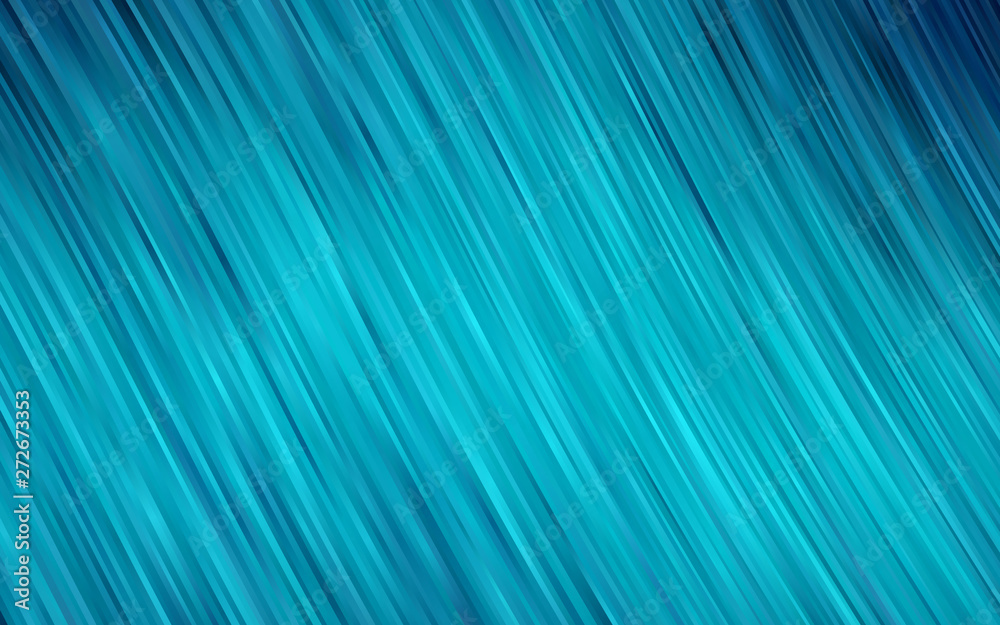 Light BLUE vector background with bent lines.