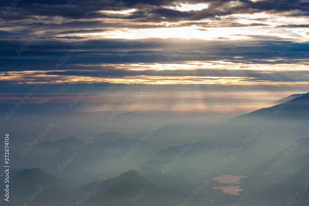 The plateau of Cansiglio / View from Mount Pizzoc The plateau of Cansiglio / View from Mount Pizzoc