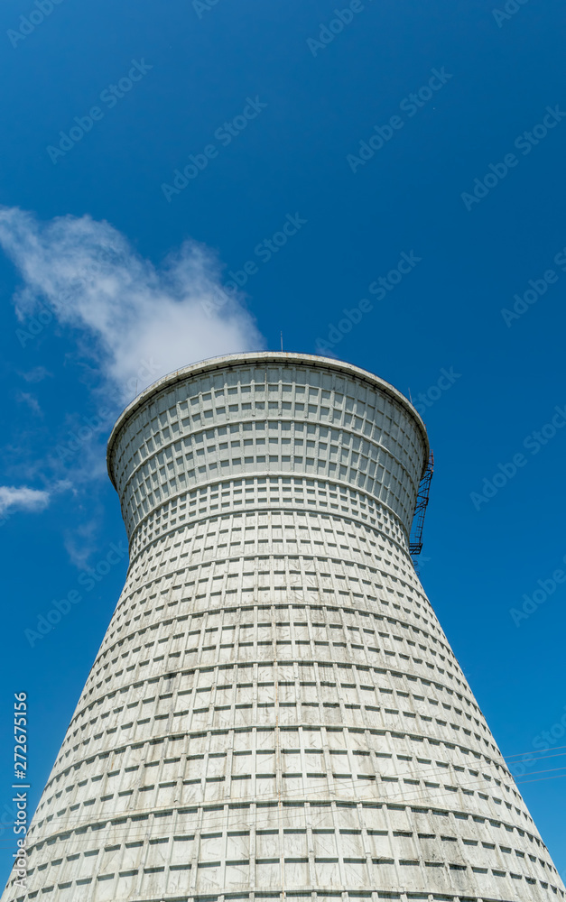 Power plant cooling tower