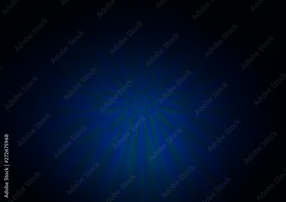 Obraz premium Dark BLUE vector bokeh and colorful pattern.