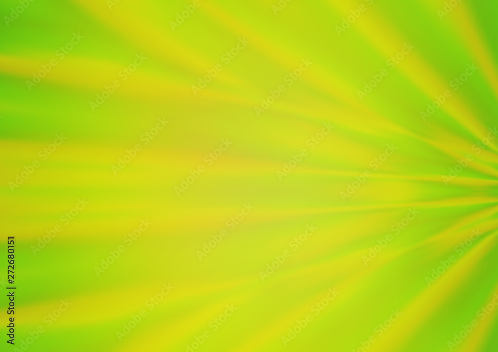 Obraz premium Light Green, Yellow vector abstract bokeh pattern.