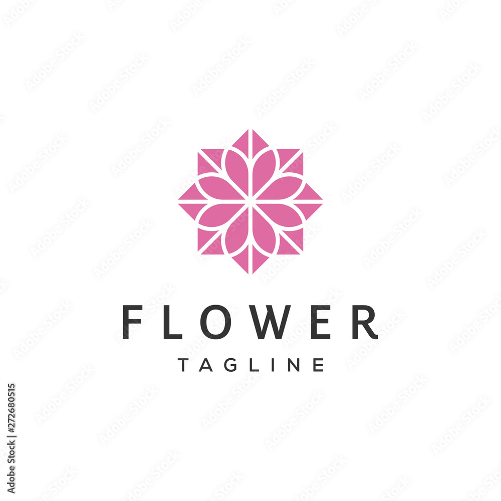 mandala ornament flower vector logo design template mandala ornament flower vector logo design template