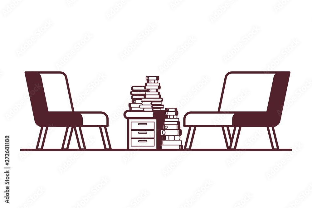 living room with couch and stack of books living room with couch and stack of books