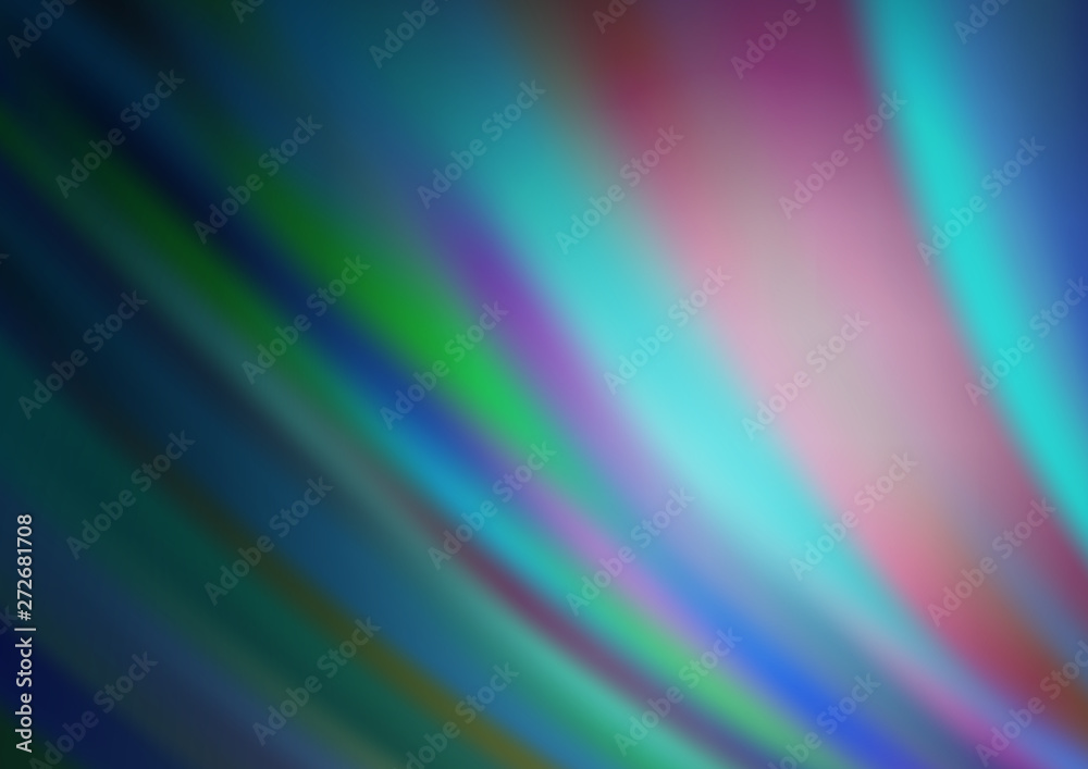 Light BLUE vector background with liquid shapes. Light BLUE vector background with liquid shapes.