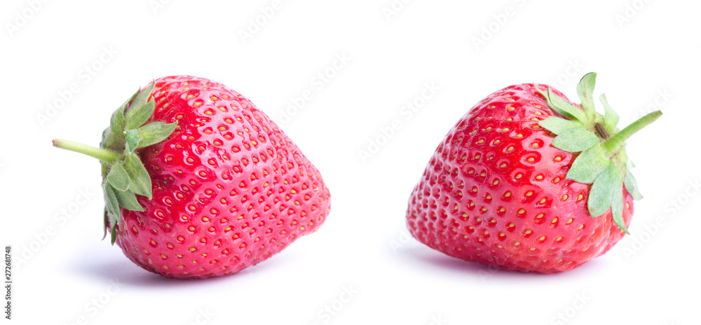 strawberry isolated on white . sweet strawberry strawberry isolated on white . sweet strawberry