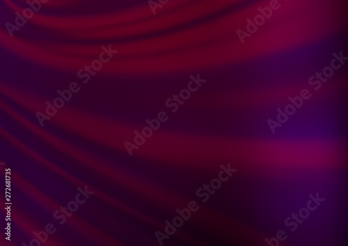 Dark Purple vector bokeh template.