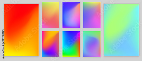 Bright colors gradient abstract background.