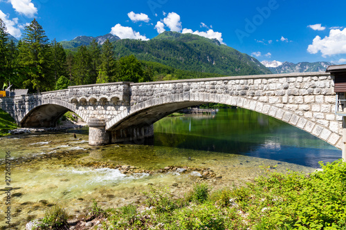 Lake Bohinj in Triglav national park, Slovenia