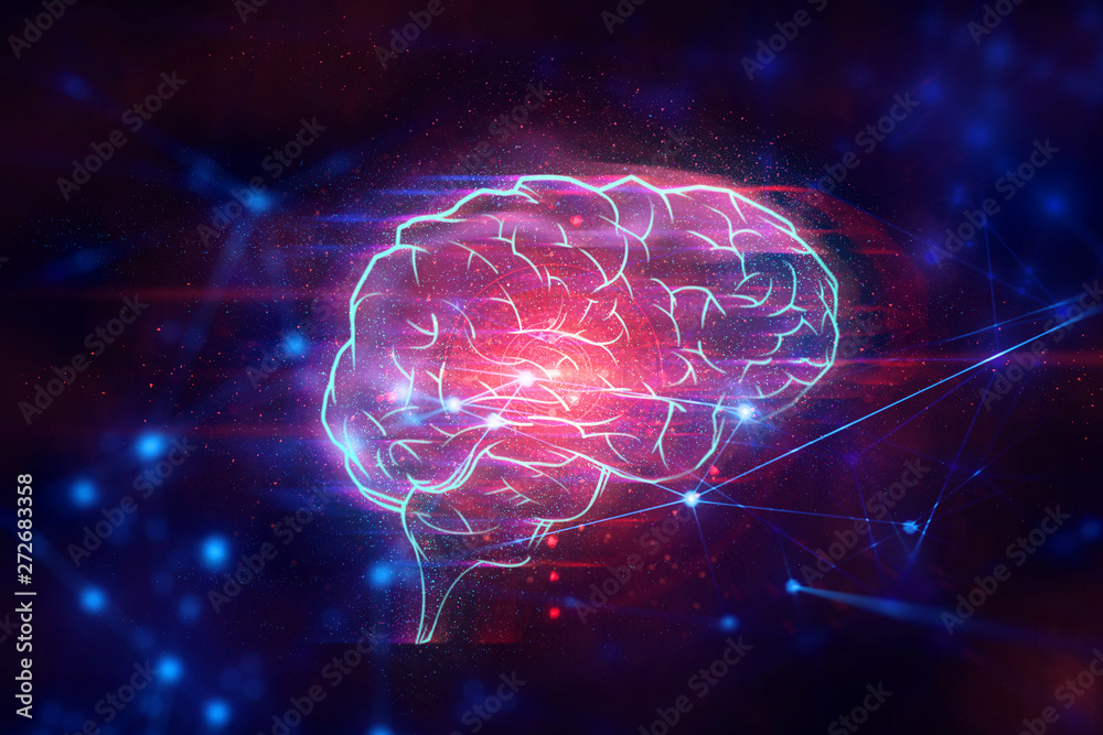 ai brain technology robotic system, atom cell plexus and science, abstract futuristic cyber network server online, background illustration 3d rendering, hacker to security, data deep learing ai brain technology robotic system, atom cell plexus and science, abstract futuristic cyber network server online, background illustration 3d rendering, hacker to security, data deep learing