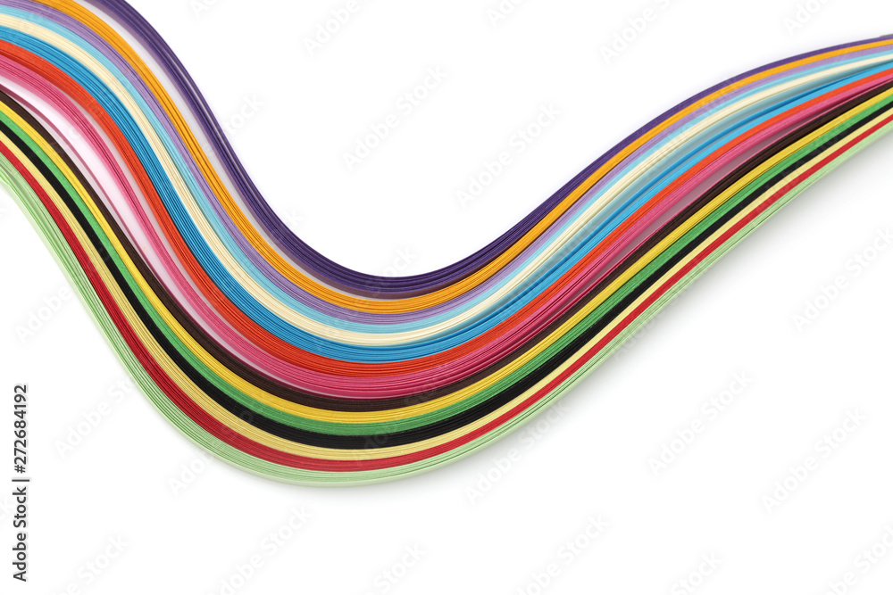 Abstract color rainbow strip paper background. Abstract color rainbow strip paper background.