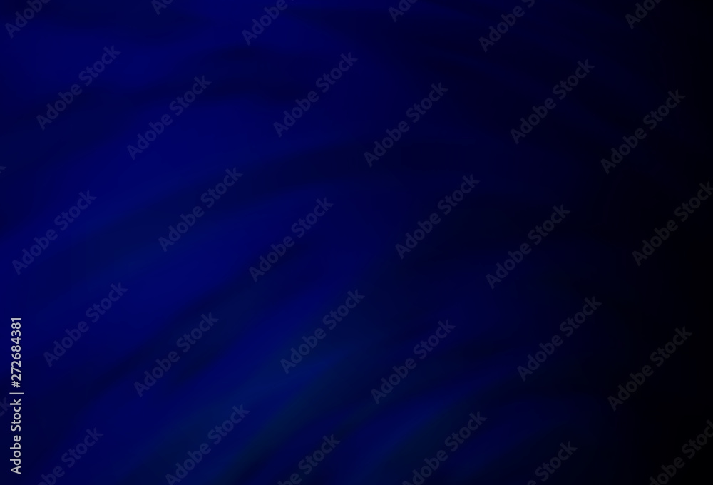 Dark BLUE vector abstract bright template. Dark BLUE vector abstract bright template.