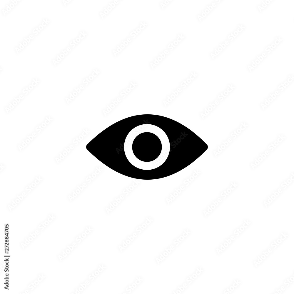 Eye icon. Look and Vision icon. Eye vector icon Eye icon. Look and Vision icon. Eye vector icon