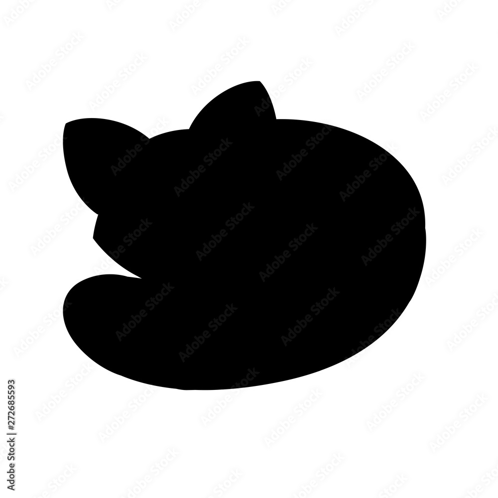 Cute adorable red panda sleeping cartoon design animal character flat vector style illustration on white background Cute adorable red panda sleeping cartoon design animal character flat vector style illustration on white background