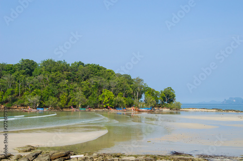 tropical beach in thailand