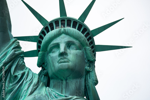 Statue of Liberty National Monument. Sculpture by Frédéric Auguste Bartholdi. Manhattan. New York. USA. 