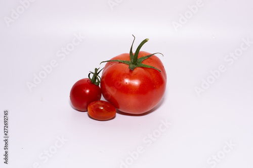 tomatoes isolated on white background