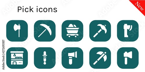 pick icon set