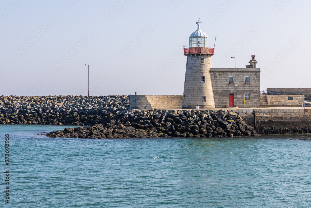 Howth Lighthouse and ocean