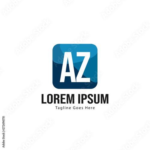 Free Download AZ Letter Logo Design. Creative Modern AZ Letters Icon Illustration - GFXLoad