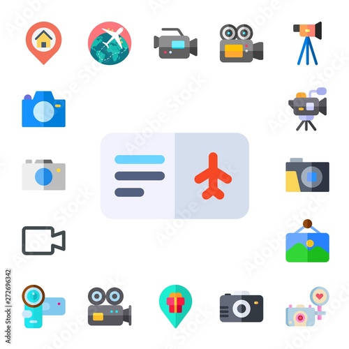 photo icon set