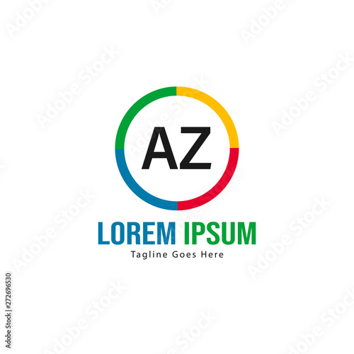 AZ Letter Logo Design. Creative Modern AZ Letters Icon Illustration Free Download AZ Letter Logo Design. Creative Modern AZ Letters Icon Illustration - GFXLoad