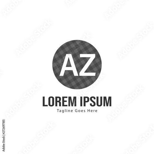 Free Download AZ Letter Logo Design. Creative Modern AZ Letters Icon Illustration - GFXLoad